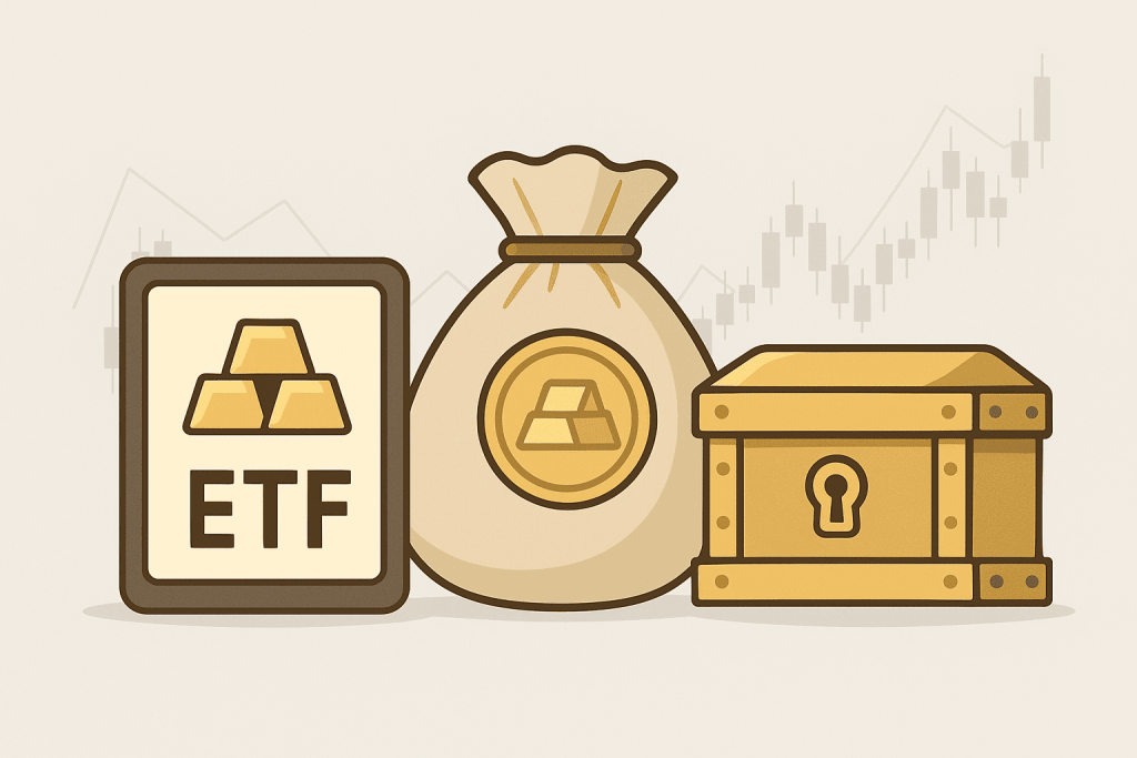 انواع صندوق طلا