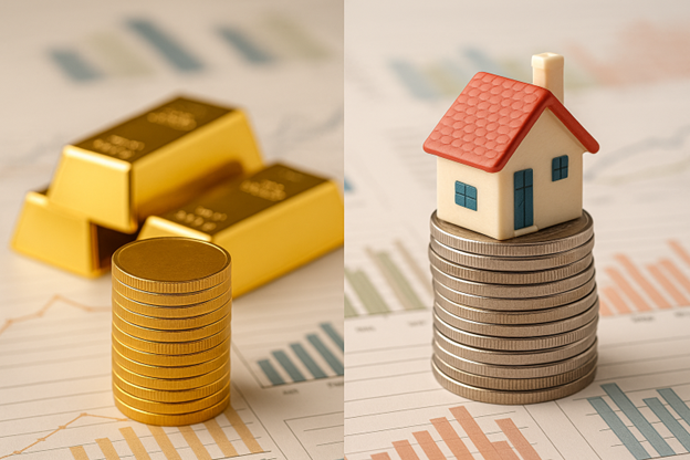 خرید طلا یا ملک