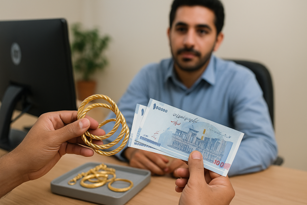 دریافت وام با ضمانت طلا